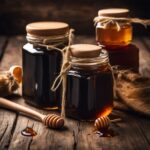 عسل اسود  650جم خيرات الريف